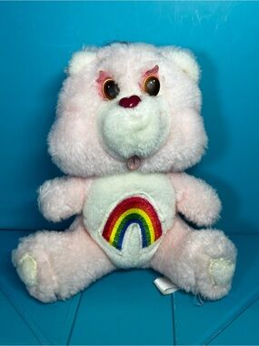 80s Care Bear Plush - Cheer Bear